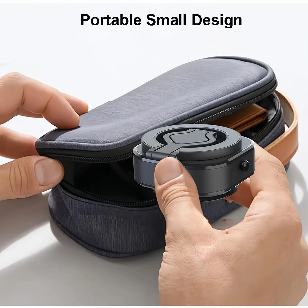 360° Adjustable Electric Vacuum Magnetic Phone Holder